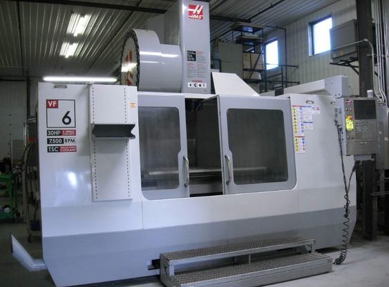 HAAS VF 6 machining centre